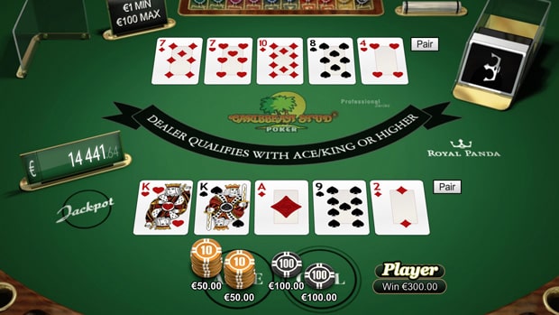 Caribbean Stud poker real money