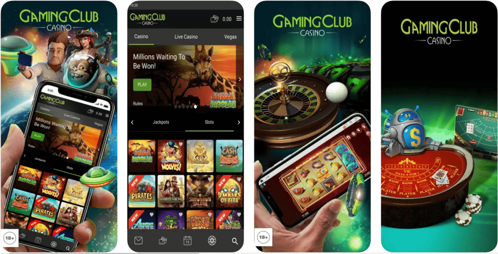 Gaming Club Casino Mobile